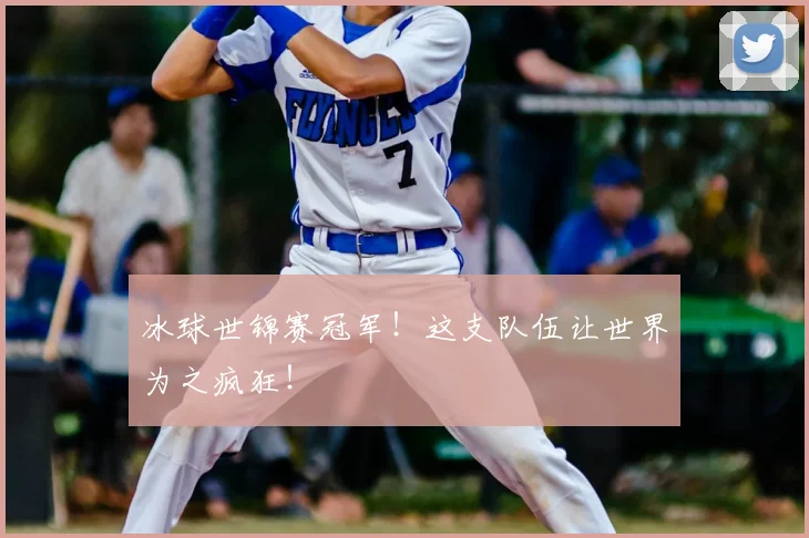冰球世锦赛冠军！这支队伍让世界为之疯狂！